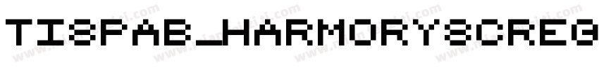 Tispab_HarmorySCRegular Regular字体转换